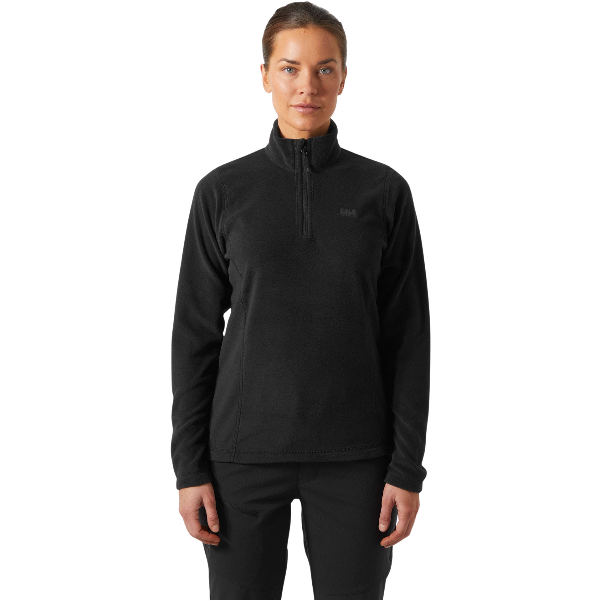 2026 Helly Hansen Womens Daybreaker 1/2 Zip Fleece 50845 - Black